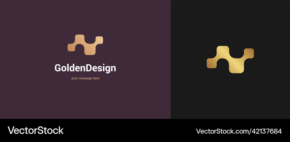Abstrakte flüssige Form Logo Emblem Design elegant Abstrakte flüssige Form Logo Emblem Design elegant vektorbild