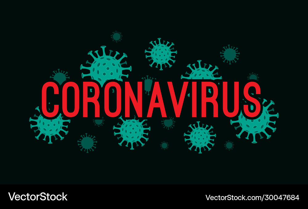 Coronavirus abstract covid-19 novel Coronavirus abstract covid-19 novel vector image