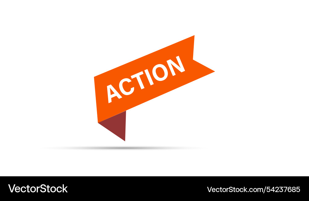 Action button web banner templates Vector Image