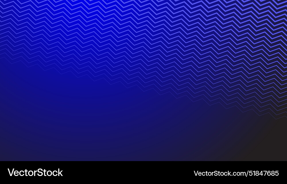 Blue zig zag pattern seamless background image vector image