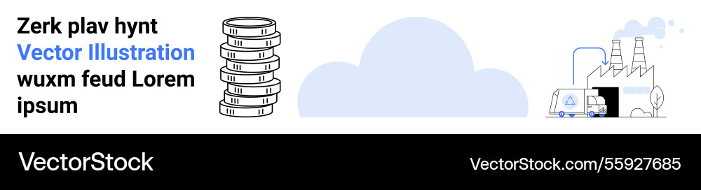 Cloud storage with stacked data disks next Cloud storage with stacked data disks next vector image