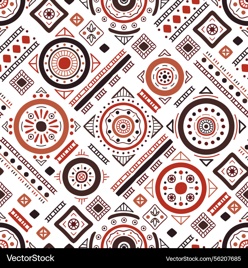 Seamless pattern with geometric shape Seamless pattern with geometric shape vector image