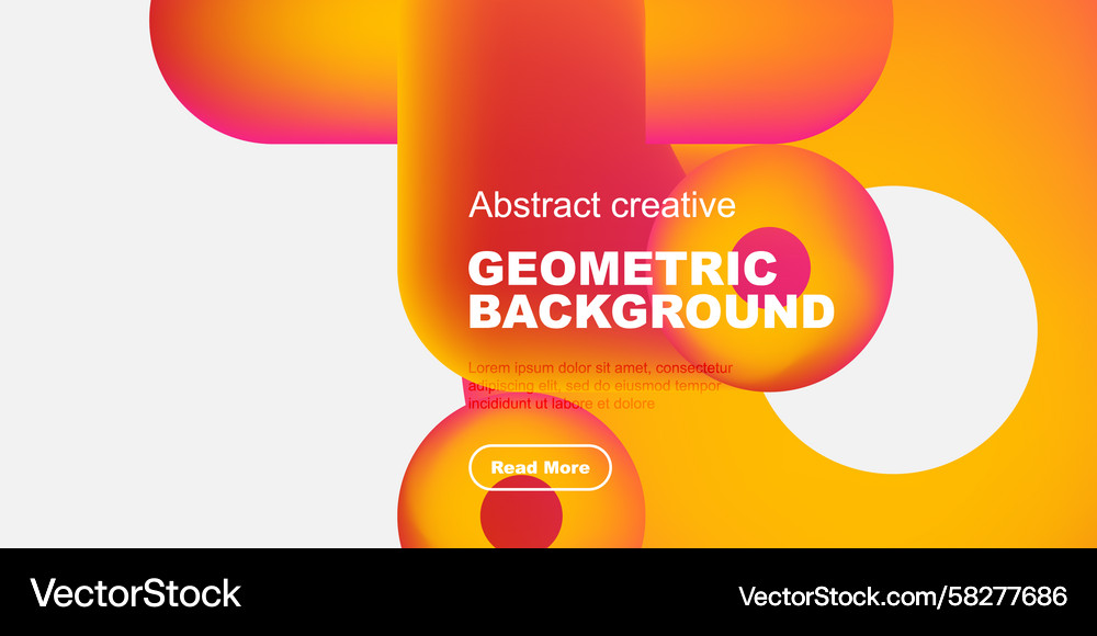 Dynamic Geometric Overlays Vector Image