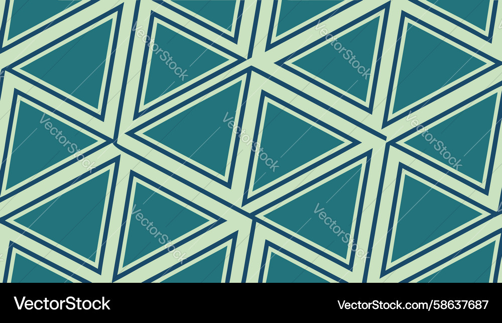 Geometric Triangle Pattern - Subtle Green Vector Image