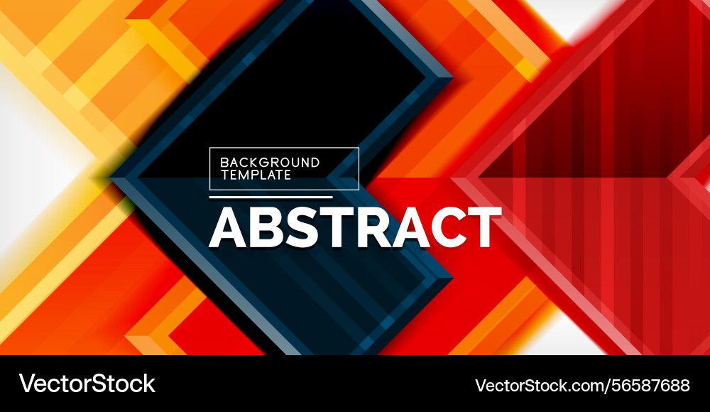 Dynamic abstract design features vibrant Vector Image