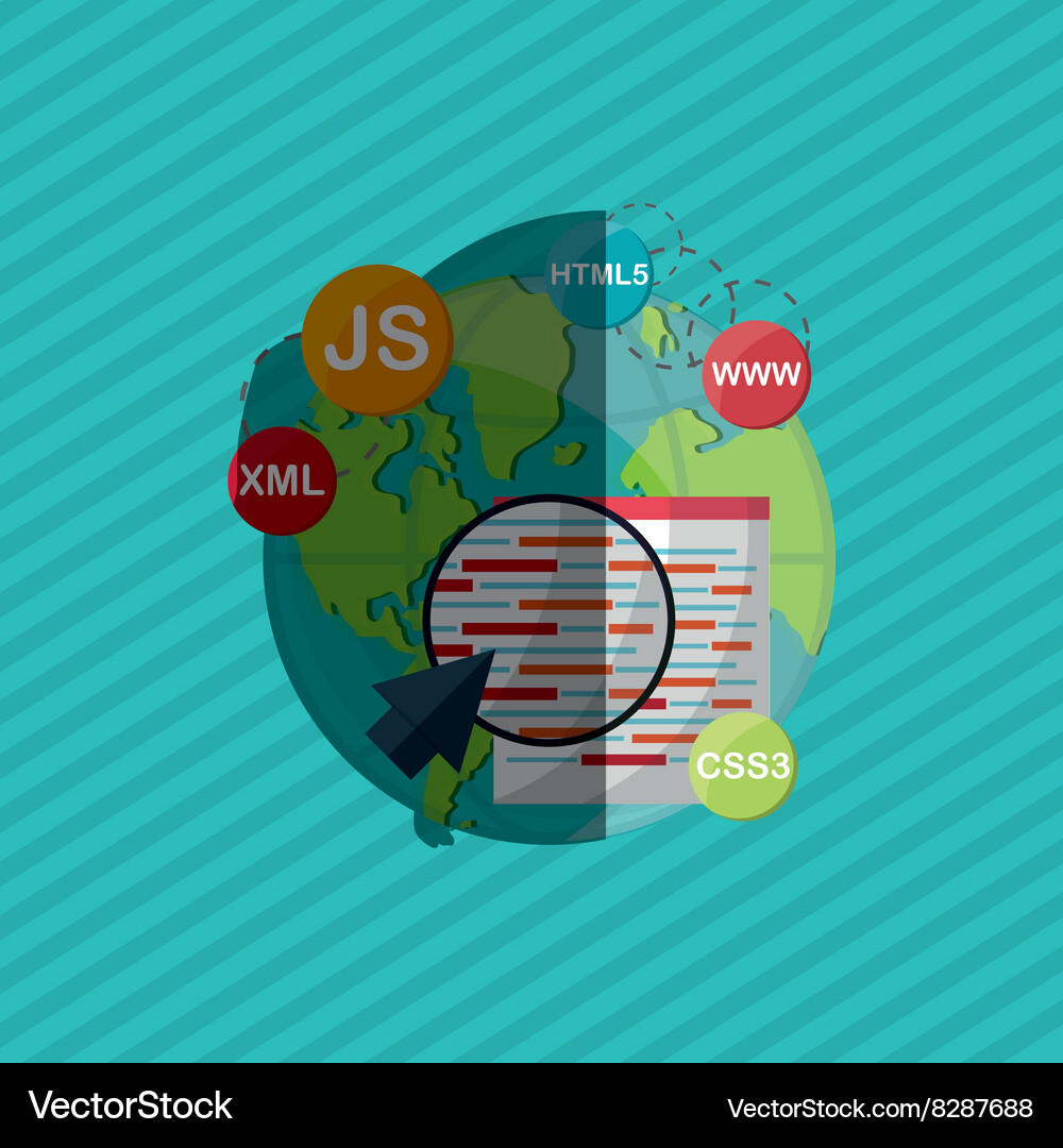 Responsive web design Vector Image