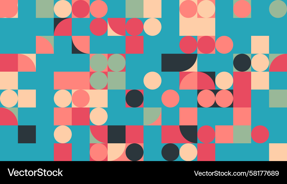 Geometric Abstract Pattern Vector Image