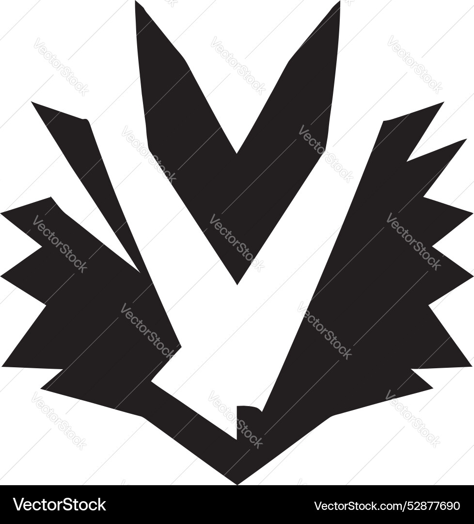 Scurrying with style modern hedgehog icon elegant Vector Image