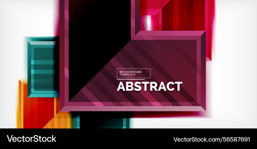 Modern abstract design overlapping squares create Modern abstract design overlapping squares create vector image