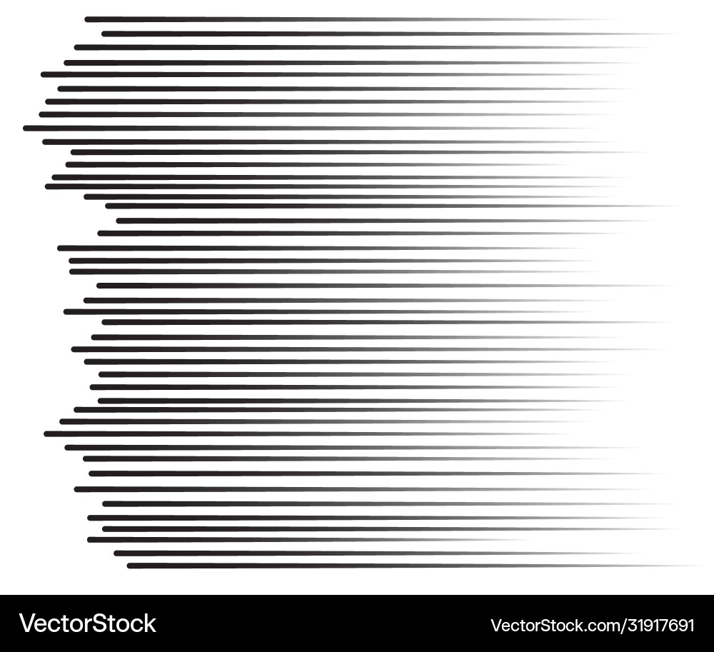 Speed Lines & Particle Burst Vector Image