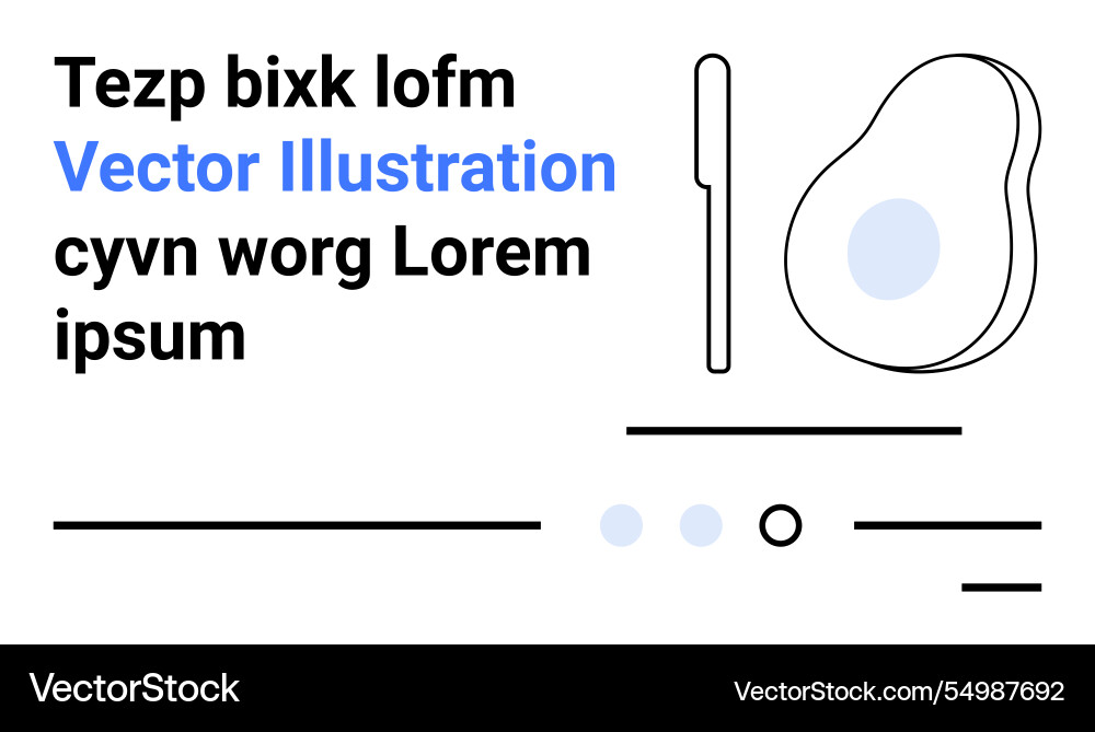 Abstract minimalist design with text and geometric Abstract minimalist design with text and geometric Vector Image