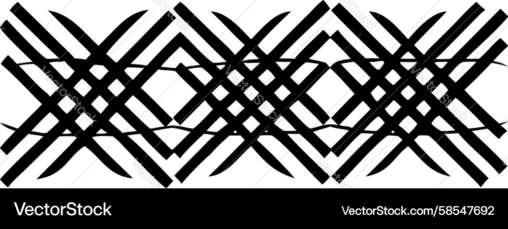 Intersecing Angular Grid Pattern Vektorbild