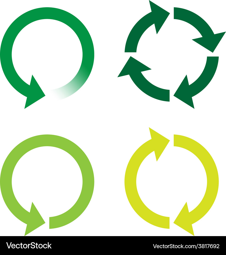 Reload and Refresh Cycle Vector Image