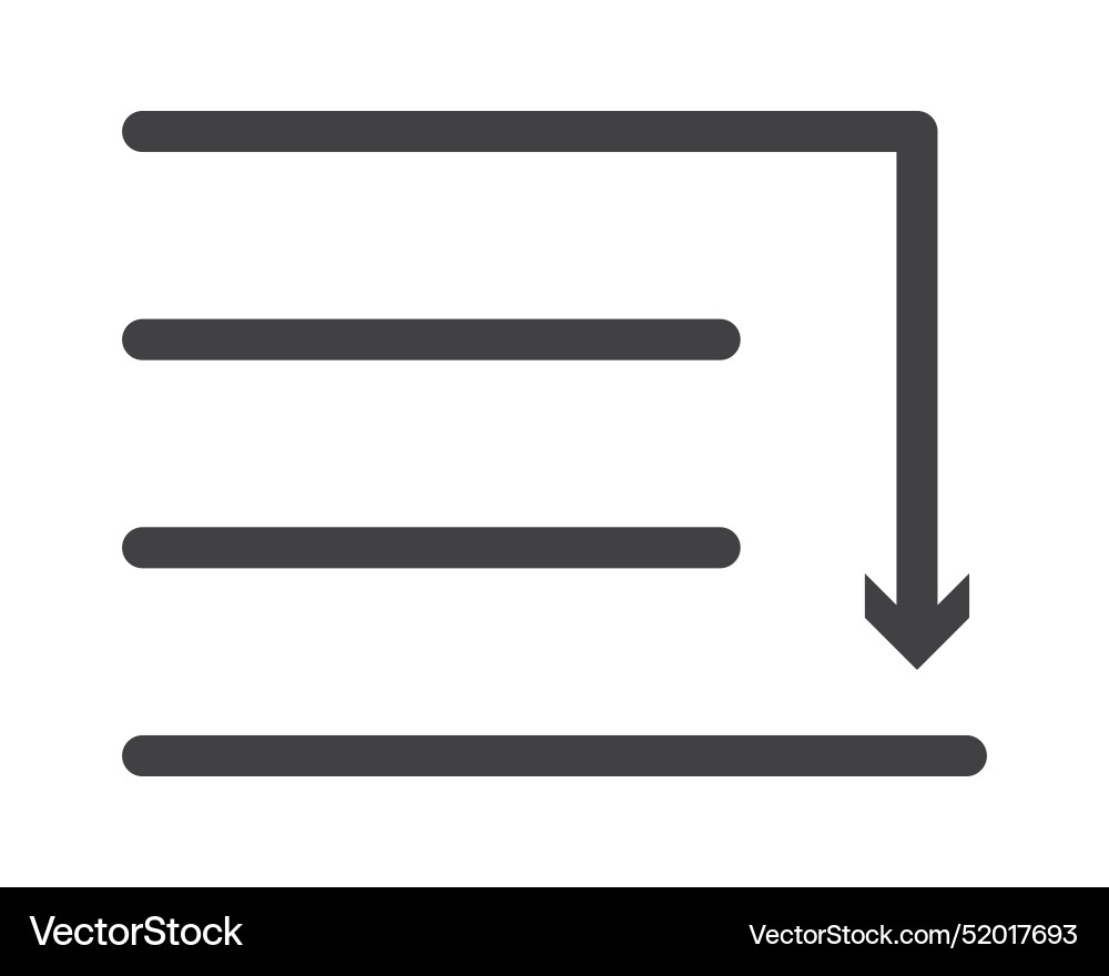 Hamburger menu icon buttons for website ui vector image