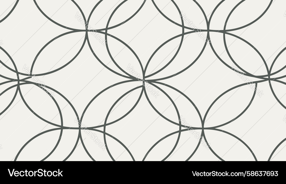 Light geometric abstract circle pattern Vector Image