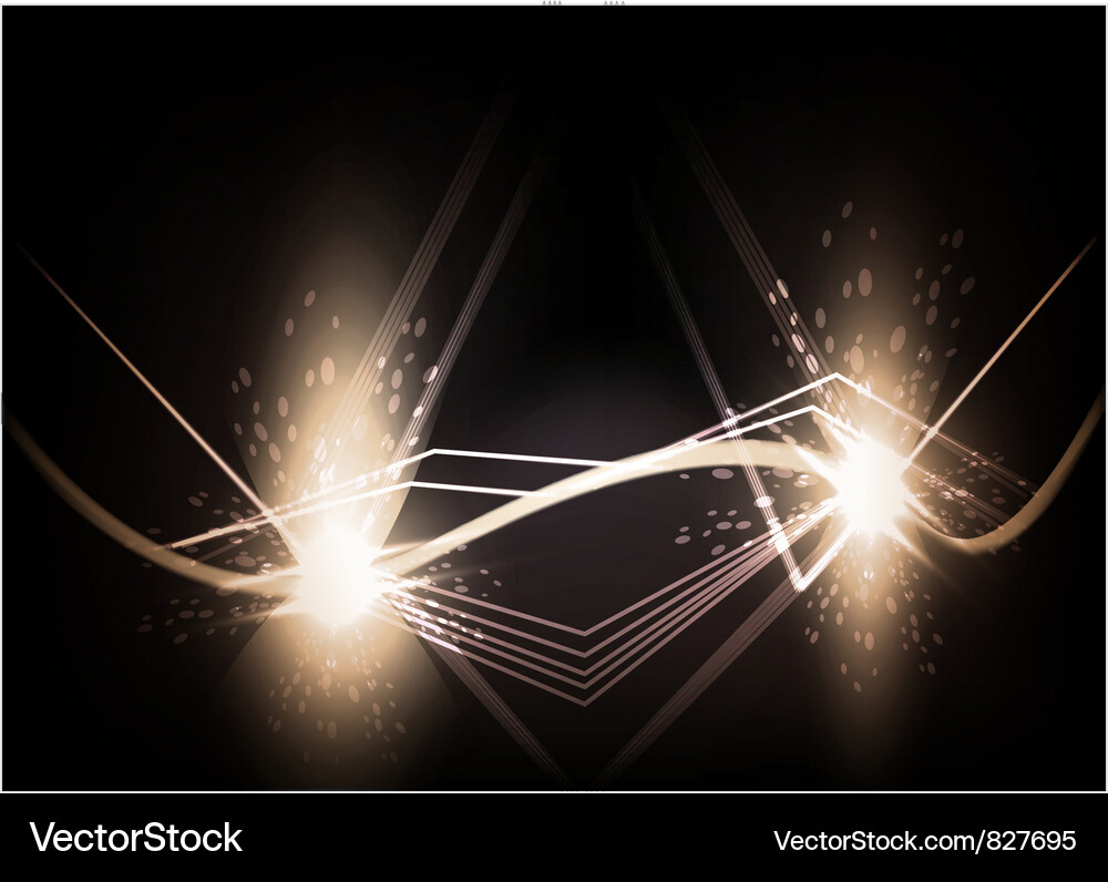 Abstract background - the energy flows Vector Image