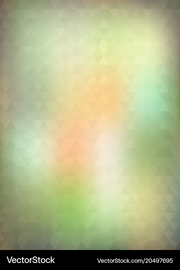 Abstract blurred background with triangles texture vector image