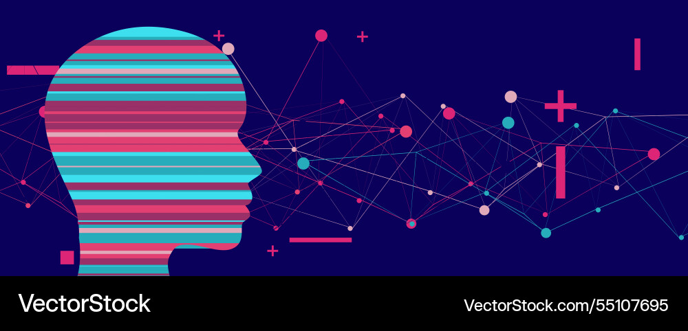 Machine learning and artificial intelligence Machine learning and artificial intelligence Vector Image