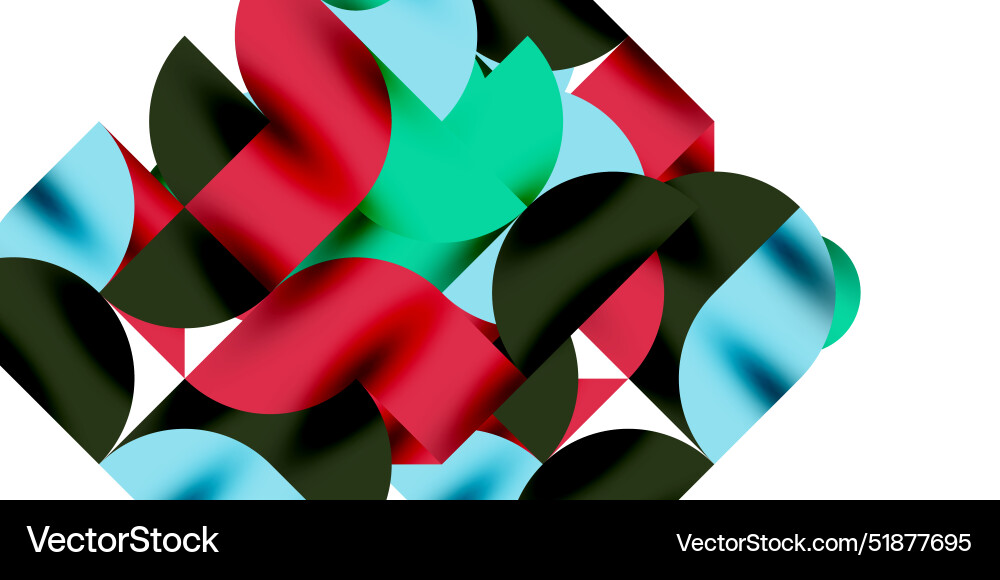 Shadow effect shiny circles and round triangles Shadow effect shiny circles and round triangles Vector Image
