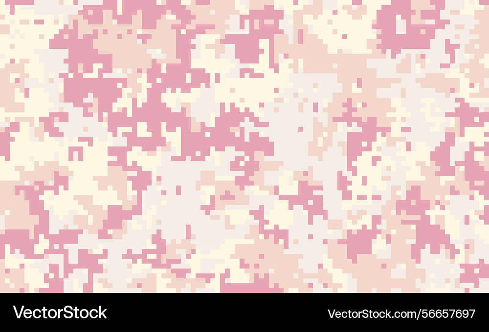 Abstract pixelated camouflage pattern in soft Abstract pixelated camouflage pattern in soft Vector Image