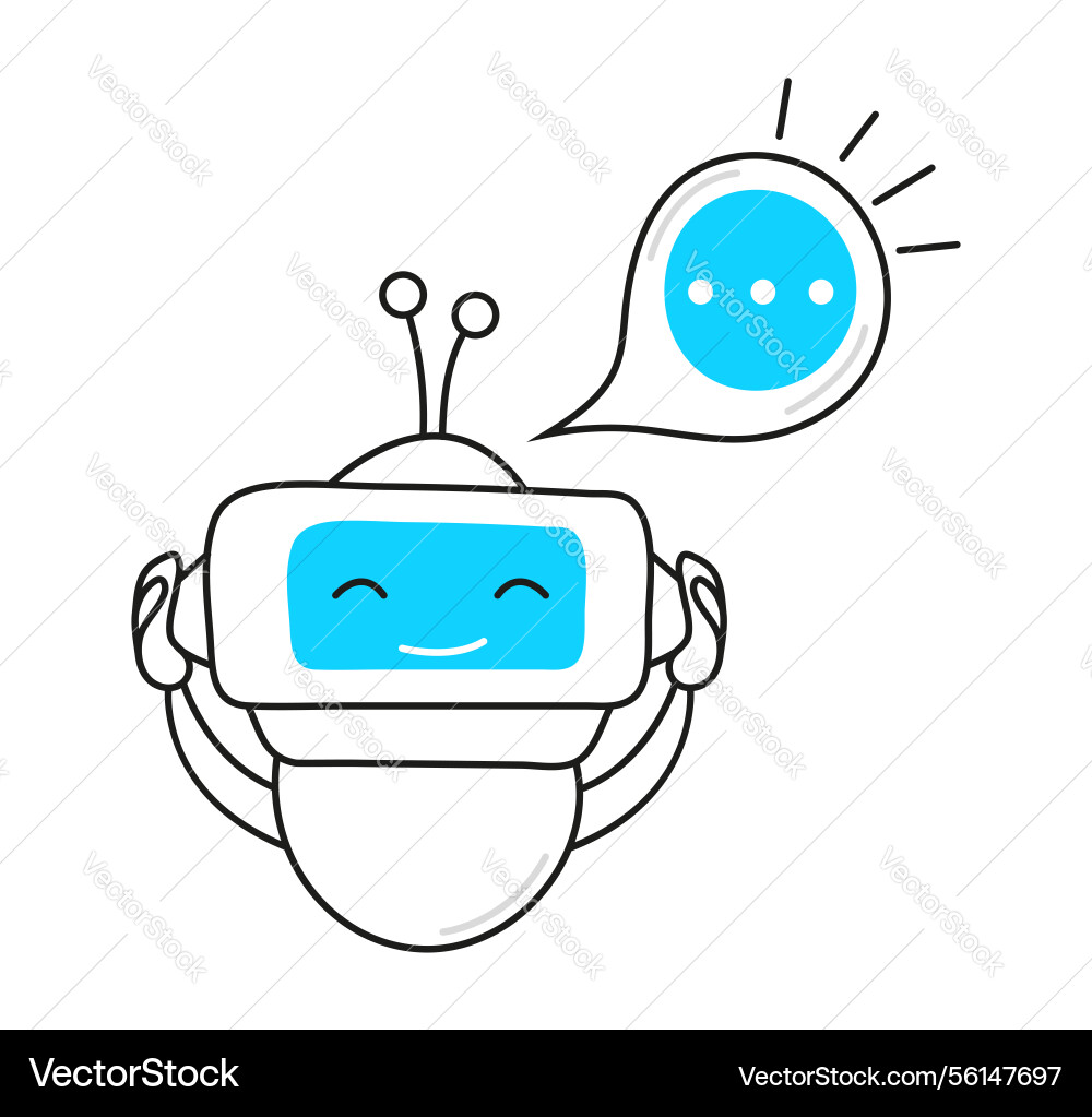Ai artificial intelligence chatbot – Royalty-Free Vector | VectorStock