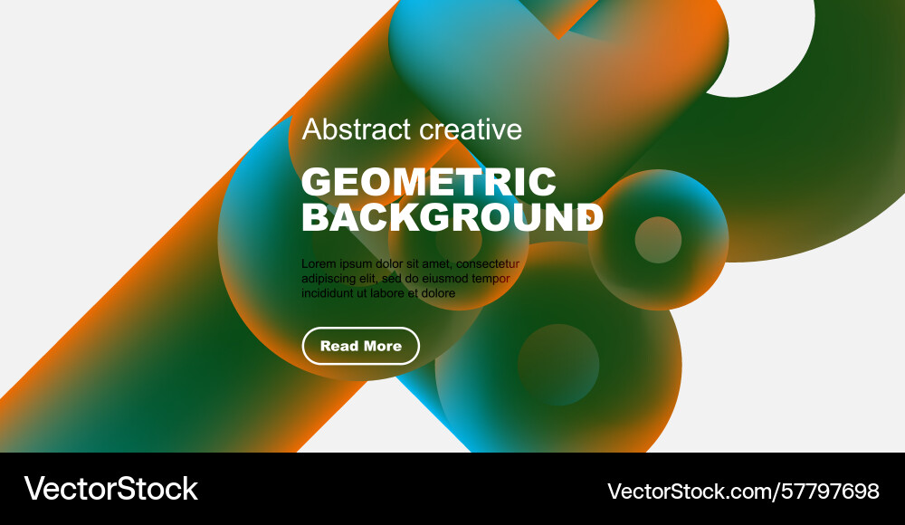 Dynamic abstract design features vibrant Vector Image