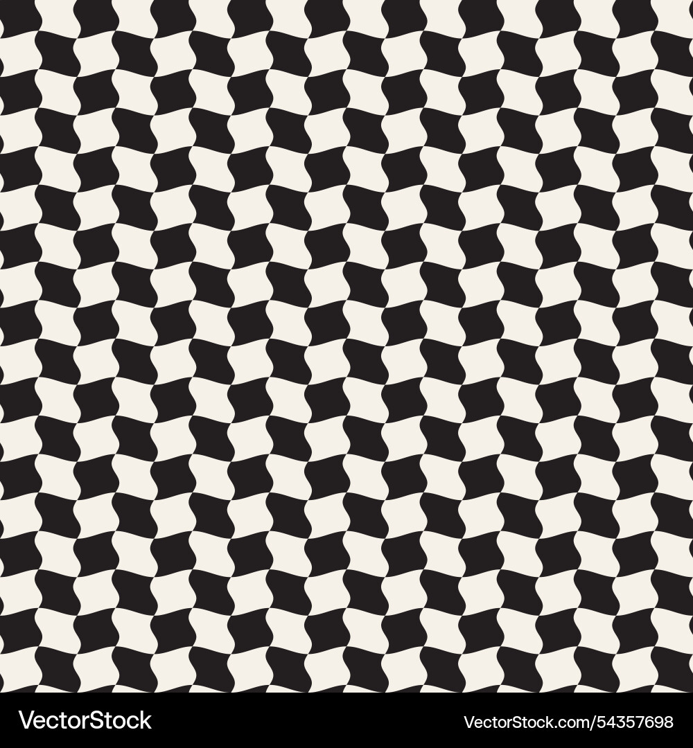 Seamless pattern repeating geometric elements vector image