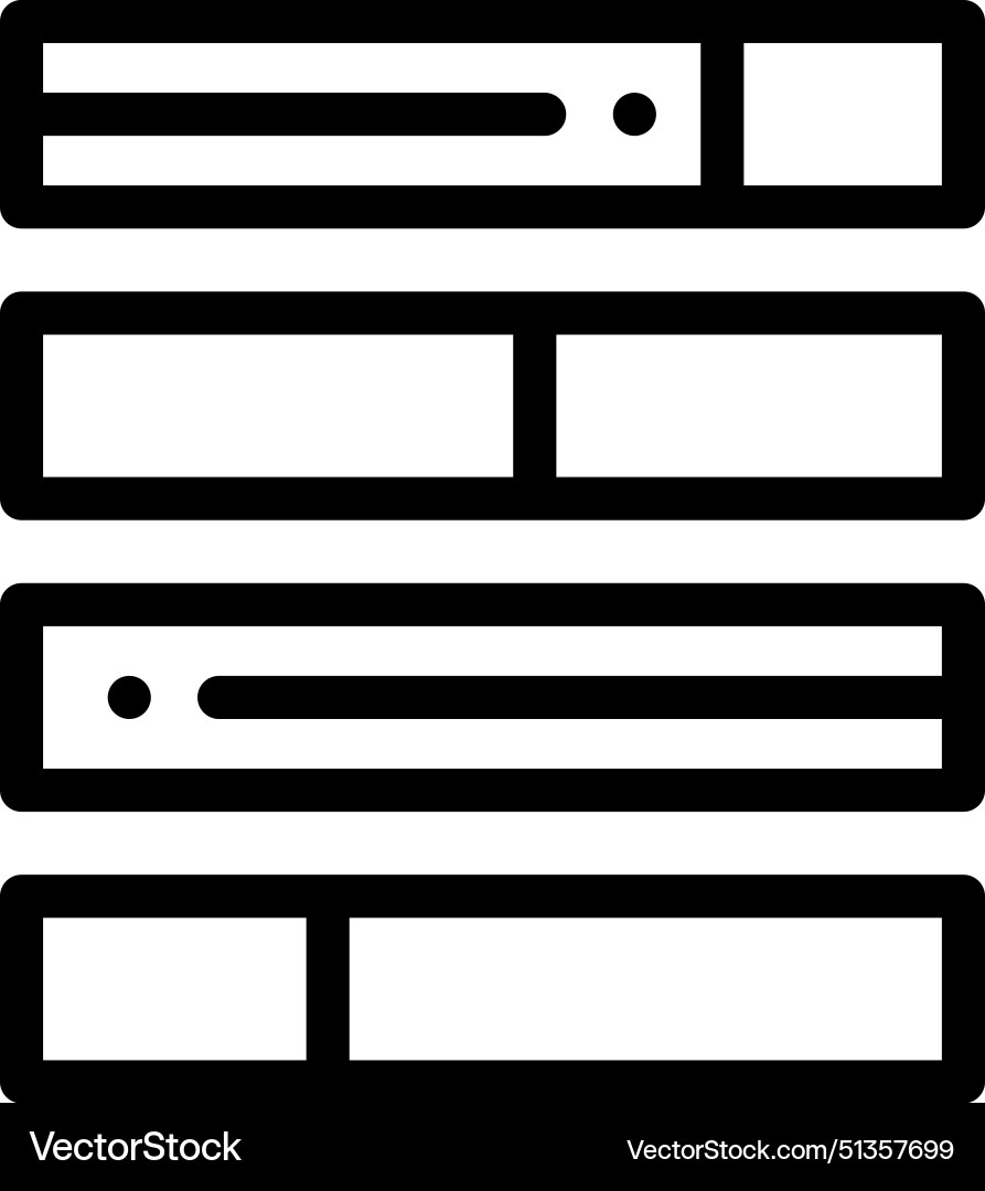 Analytics icon thin linear style design isolated Analytics icon thin linear style design isolated Vector Image