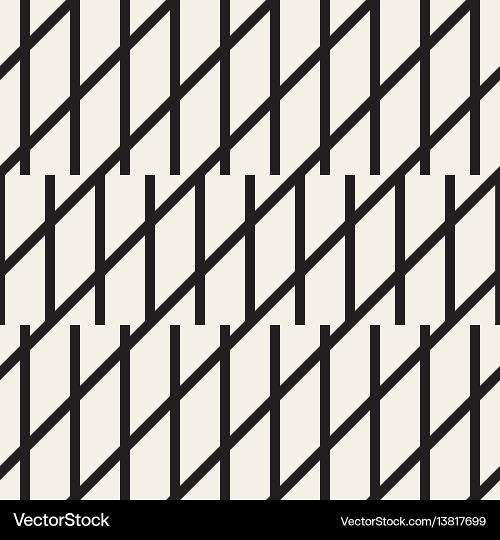 Zigzag lines geometric seamless pattern Zigzag lines geometric seamless pattern vector image