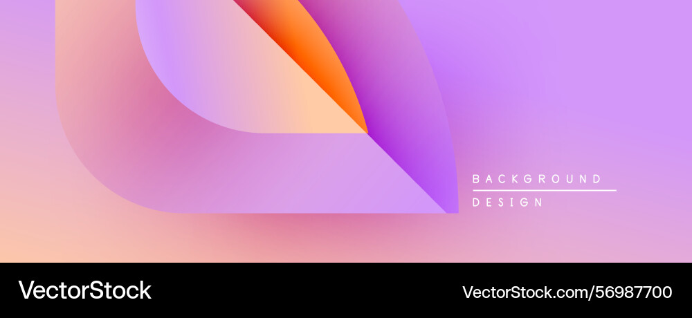 Abstract gradients blend creating soft curves Abstract gradients blend creating soft curves Vector Image