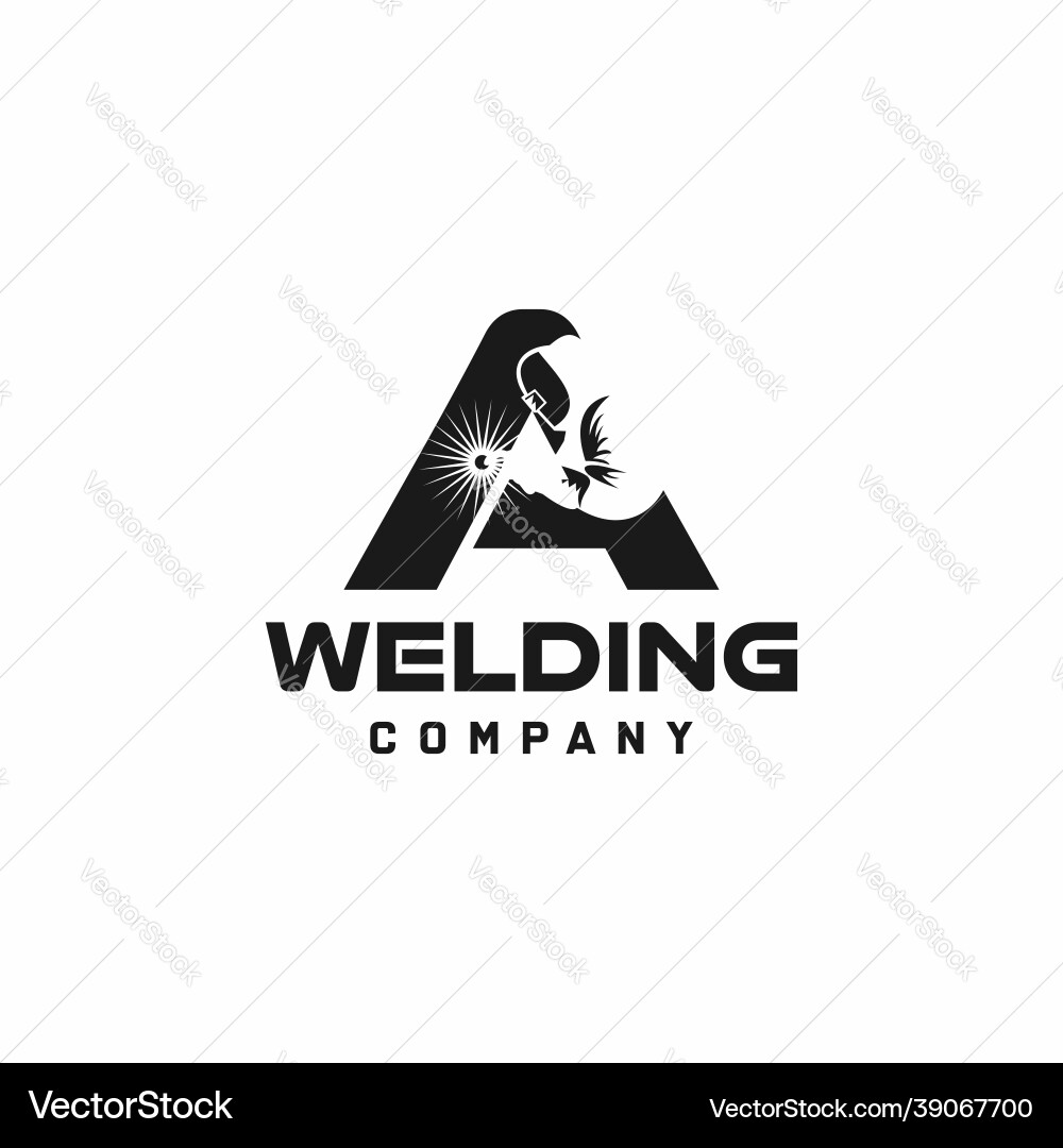 Schreiben Sie ein Schweiß Logo Schweißen Silhouette arbeiten Schreiben Sie ein Schweiß Logo Schweißen Silhouette arbeiten vektorbild
