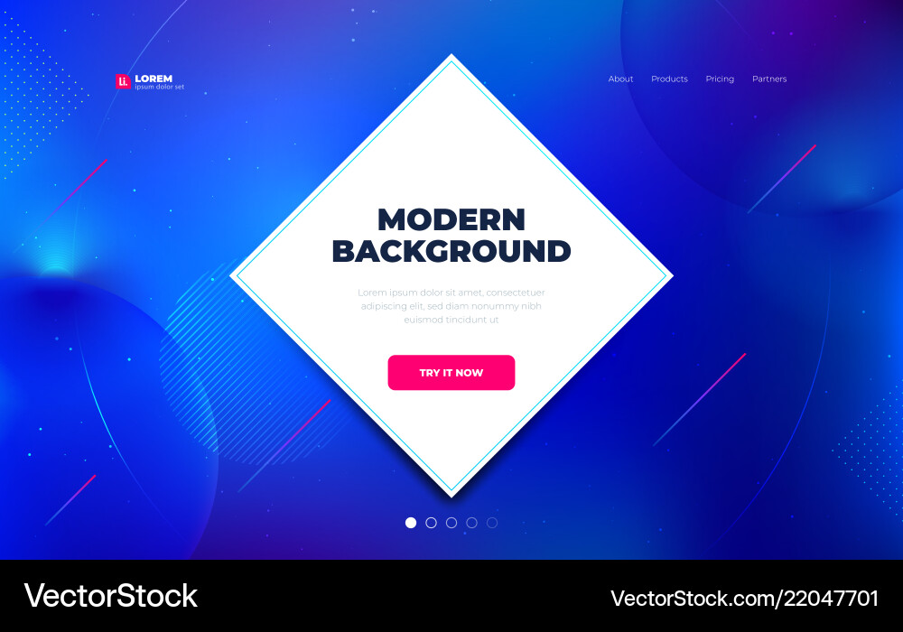 Fluid Color Gradient Background vector image