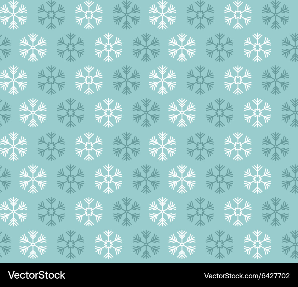 Snowflake pattern design vector image