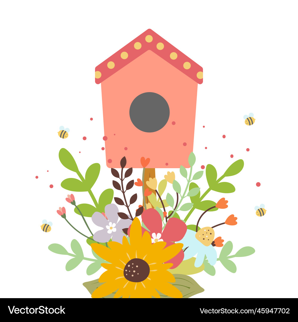 Spring Spring vector image