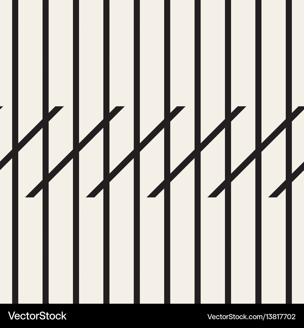 Zigzag lines geometric seamless pattern Zigzag lines geometric seamless pattern vector image