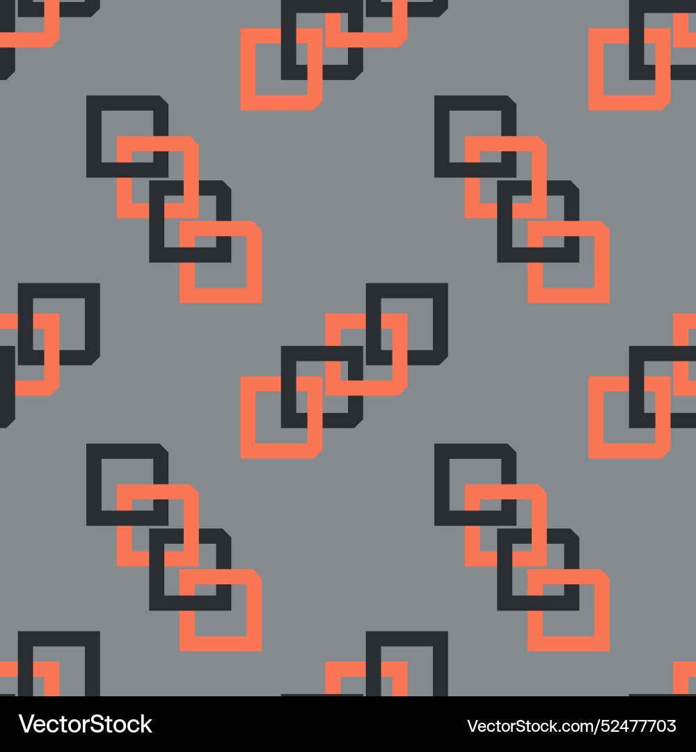 Seamless pattern with geometric shapes abstract vector image