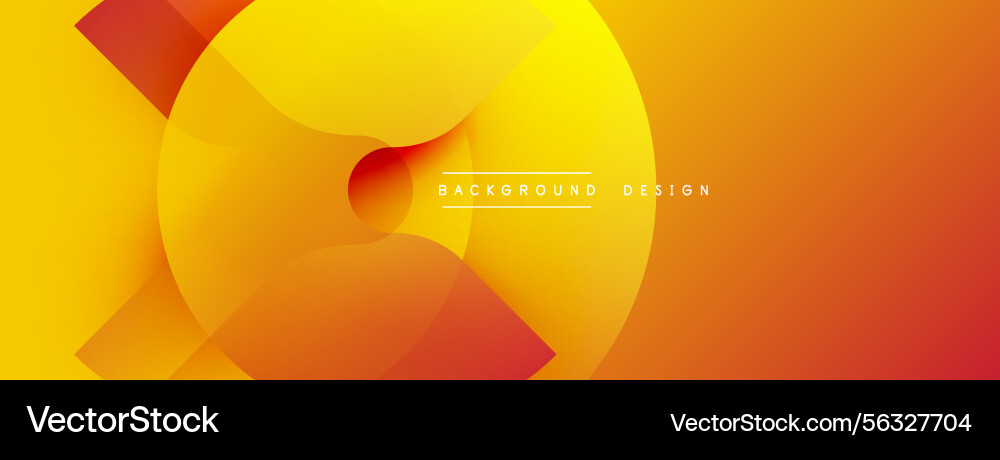 Abstract design features overlapping circular Abstract design features overlapping circular vector image