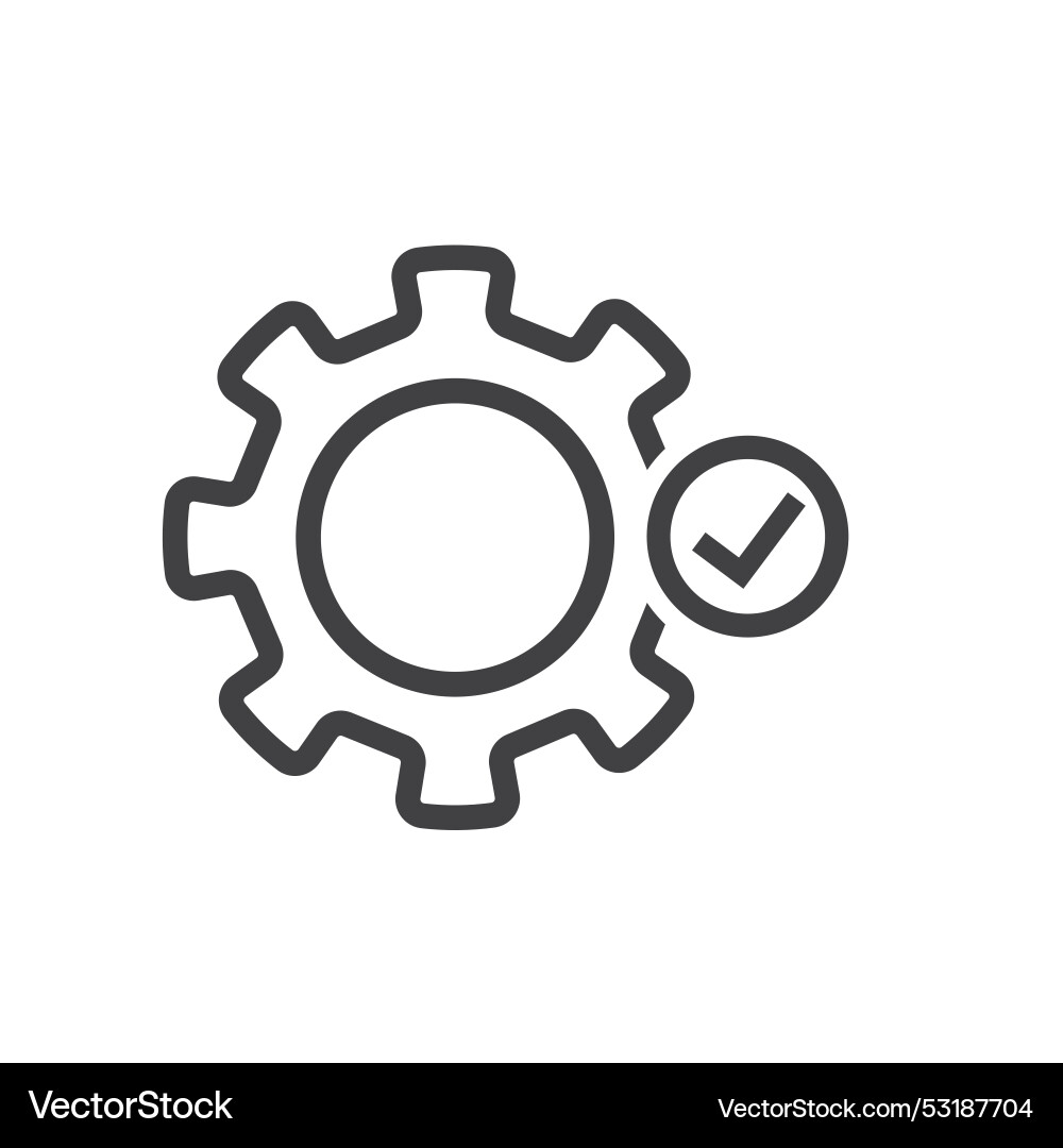 Easy in maintenance icon element design template vector image