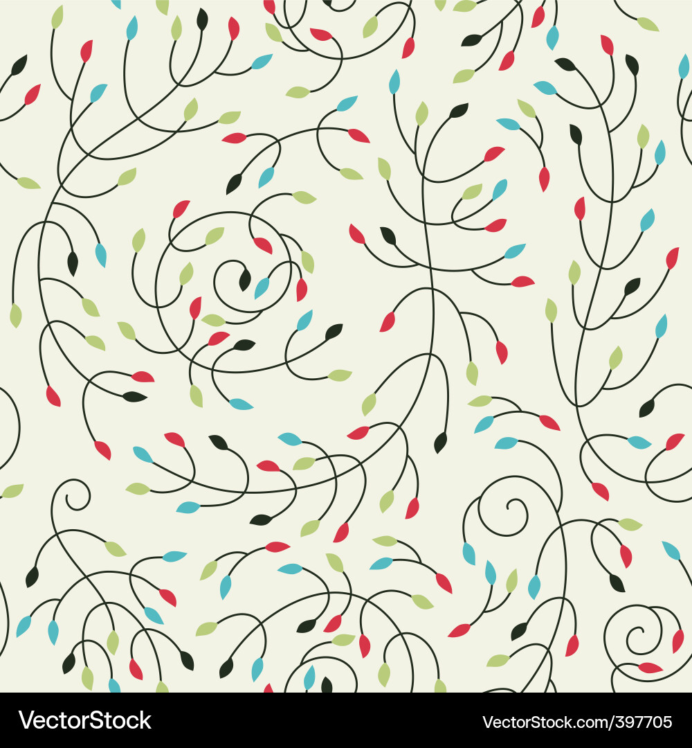 Elegant Swirl Pattern vector image