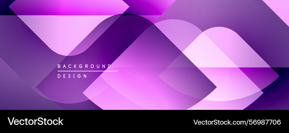 Abstract purple design features overlapping Abstract purple design features overlapping Vector Image