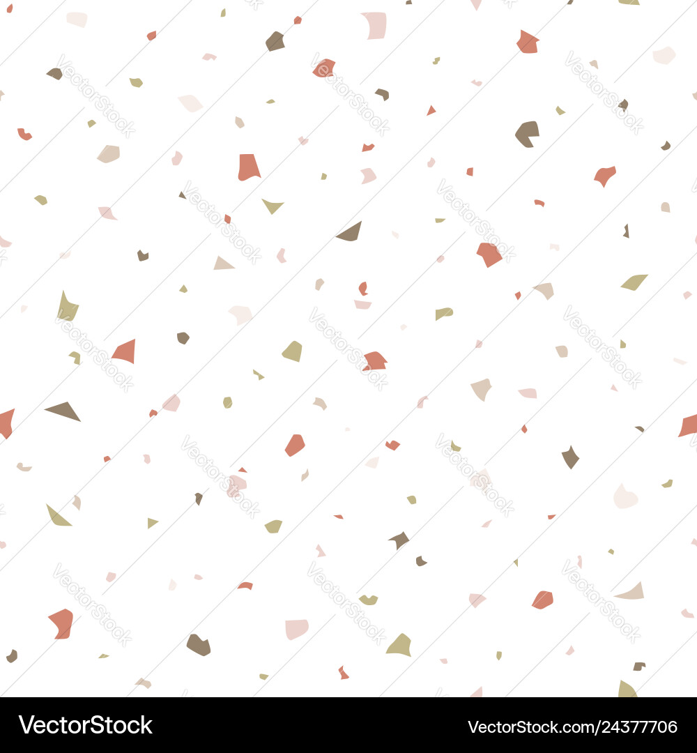 Abstract seamless pattern in terrazzo style Abstract seamless pattern in terrazzo style vector image