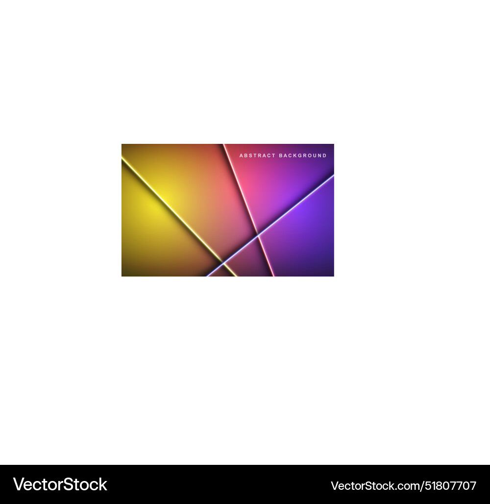 Abstract multi color neon lines moving effect Abstract multi color neon lines moving effect Vector Image