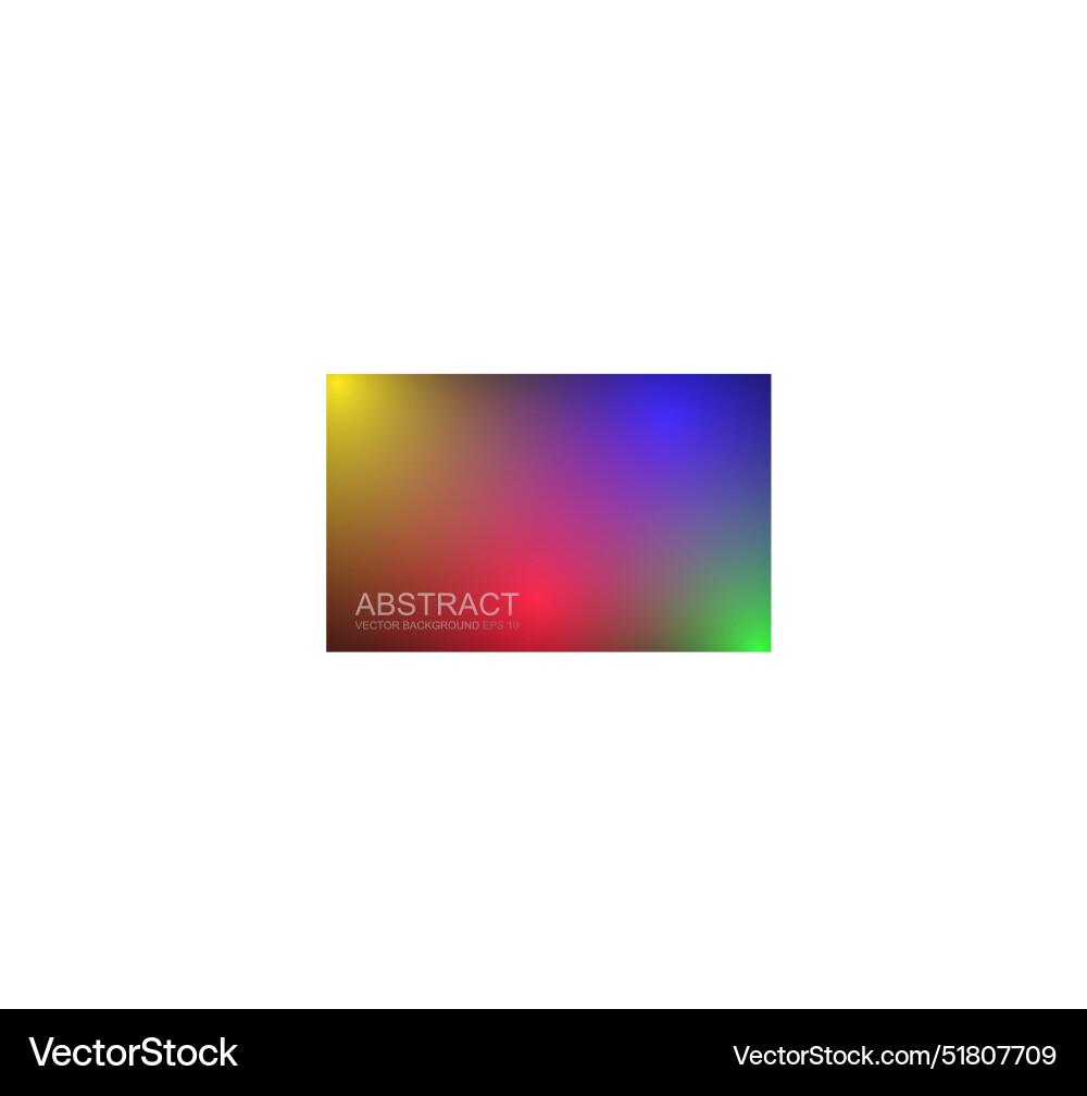 Abstract blurred gradient mesh background Vector Image