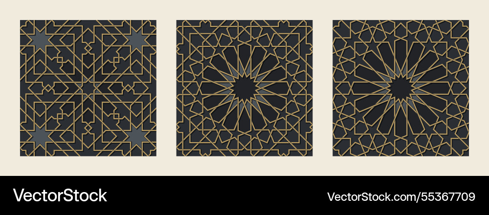 Elements of arabian seamless pattern in authentic Elements of arabian seamless pattern in authentic vector image