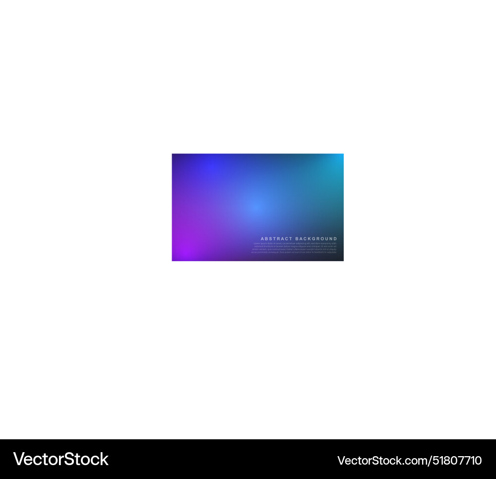Abstract blurred gradient mesh background Vector Image