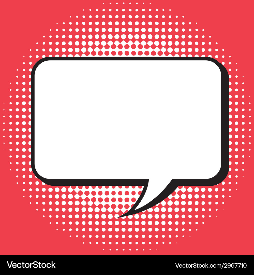 Speech Bubble Pattern Vektorbild