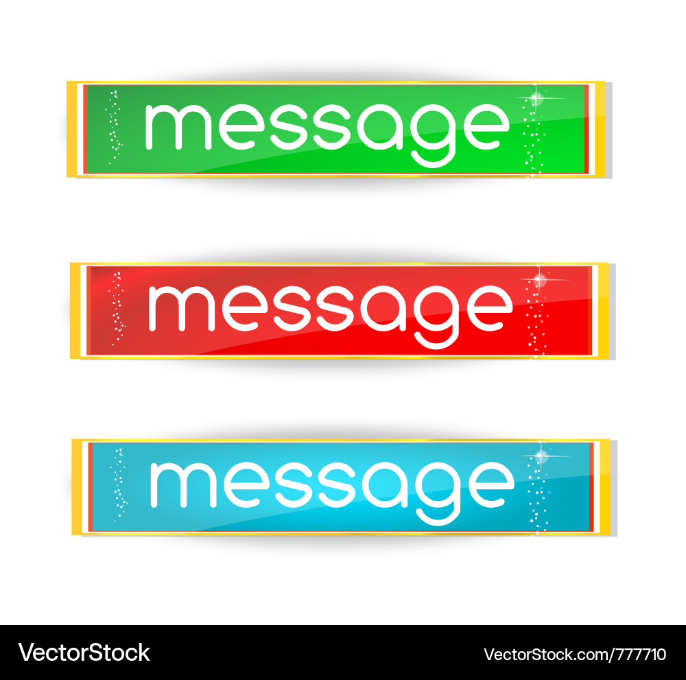 Web banners set Vector Image