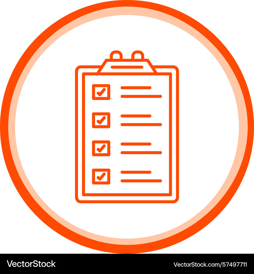 Task icon vector image