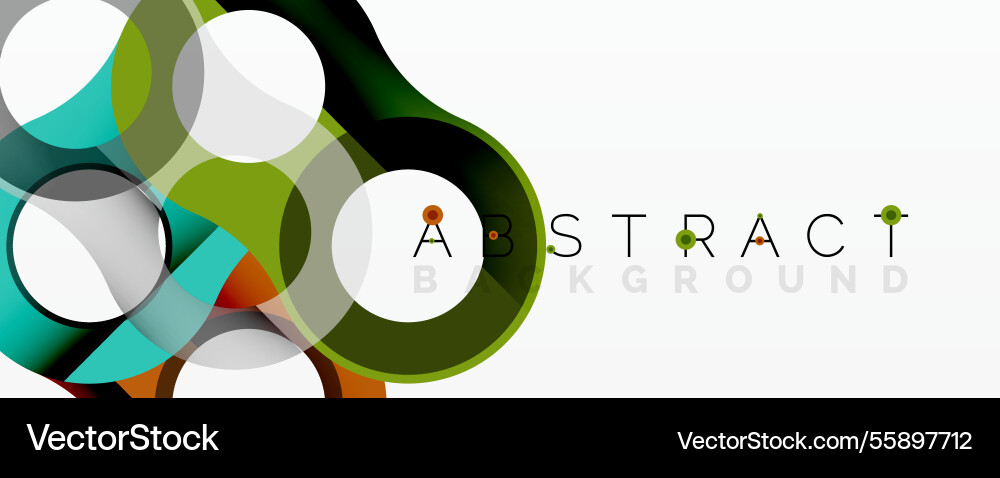 Abstract geometric pattern with interlocking Vector Image