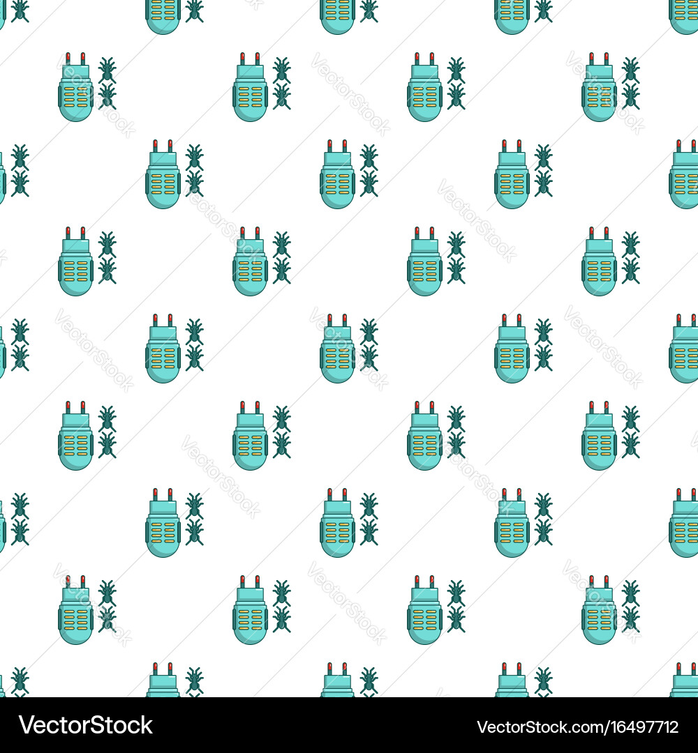 No ants device pattern seamless Vector Image